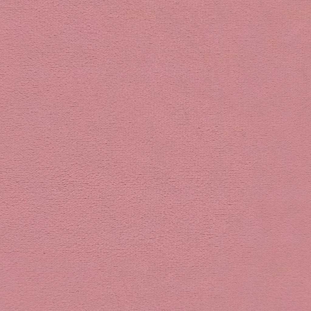Pink Velvet Relaxation Armchair with Footstool