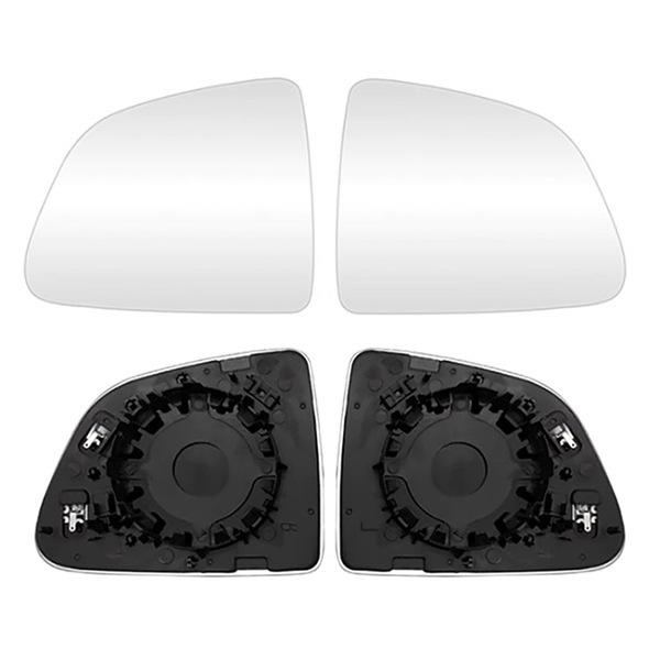 Set of 4 Wide-Angle Anti-Glare Rearview Mirrors for Tesla Model 3 & Y
