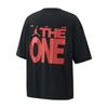 Jordan The One Sports Jersey de Cuello Redondo Casual de Manga Corta para Hombre Tops Negro IV2629-010
