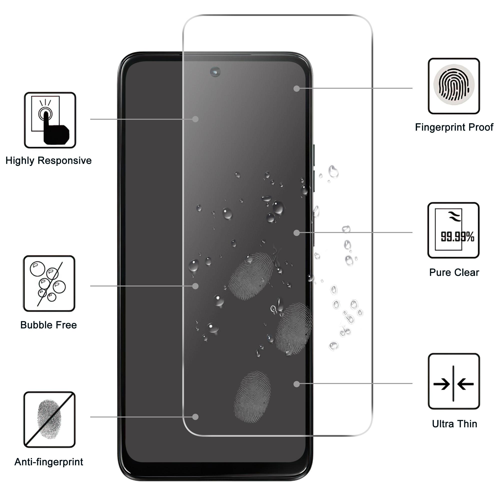 

Для Motorola Moto G (2025) Захисна плівка для екрана 5G HD Загартоване скло 2.5D Type A