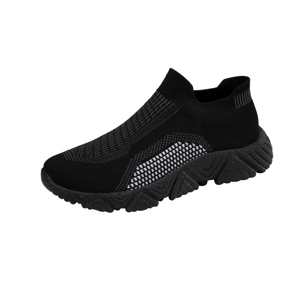 Mens Slip On Walking Shoes Non Slip Breathable Lightweight Athletic Tennis Running Shoes for Gym Travel Jogging