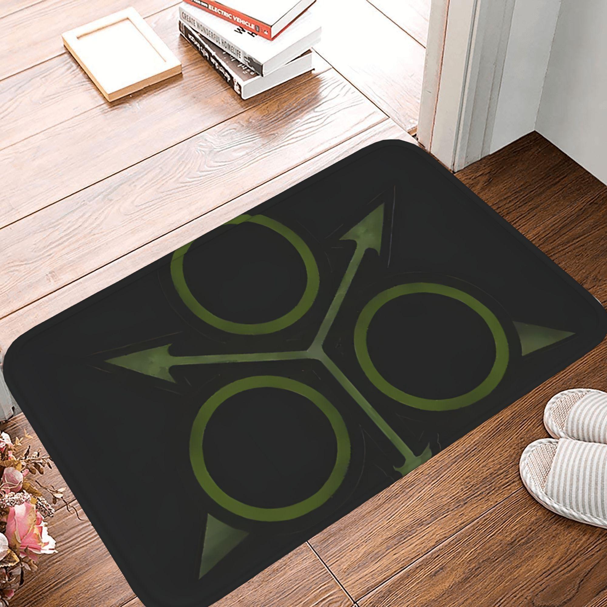 

1PC Windmill Pattern Kitchen Rug Non-Slip Door Mat Pop design Bathroom Rug Bath Mat Carpet for Home Sink Laundry Decoreeree 40cm x 60cm
