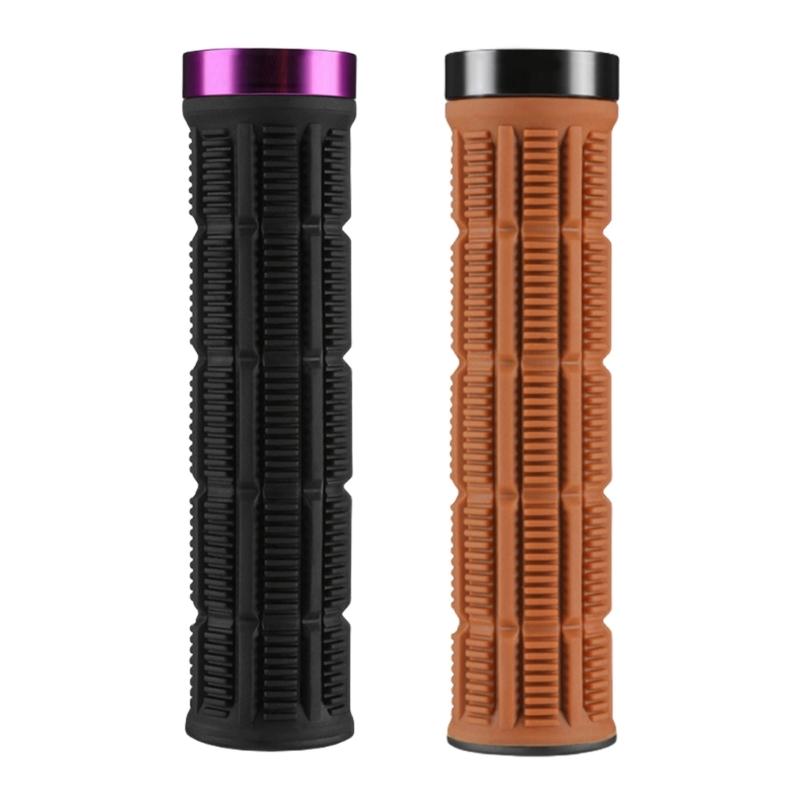 1pair Durability Mountain Bike Grip Ergonomic Comfortable Handlebars Grip for City Commuting