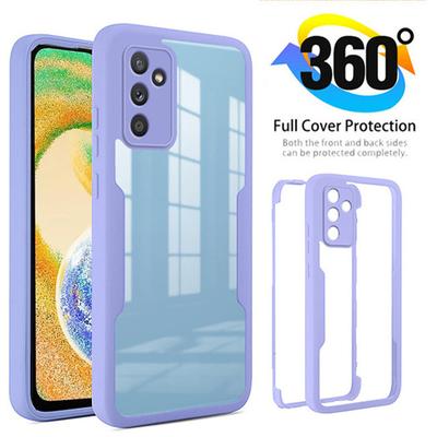 Phone Case A04s  Shockproof Clear Double-Sided Soft Silicone Cases For Samsung Galaxy A04s A04 S galaxyA04s TPU Front Back Cover Shell