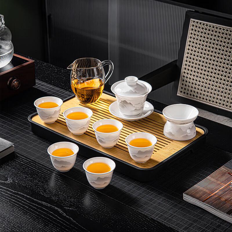 Yuanhe Ceramic Kung Fu Tea Set