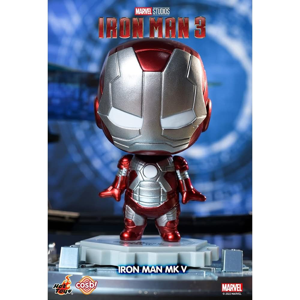 Cosby Marvel Collection Iron Man 3 Iron Man Mark 5 Non-Scale Figure Red 8cm Height CBX064