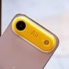 Flush-Mounted Mirror Cover with Skin-Feel Back Sticker for iPhone Air - Colorful Invisible Fit with 17 Air Lens Protection