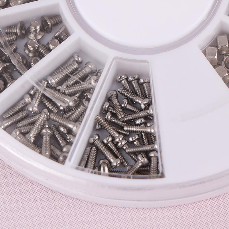 240Pcs Assorted Screws Nuts Mini Small Screws For Repairing Phone Watches Eye Glasses M1 To M1.4 For Glasses Bolts And Nuts