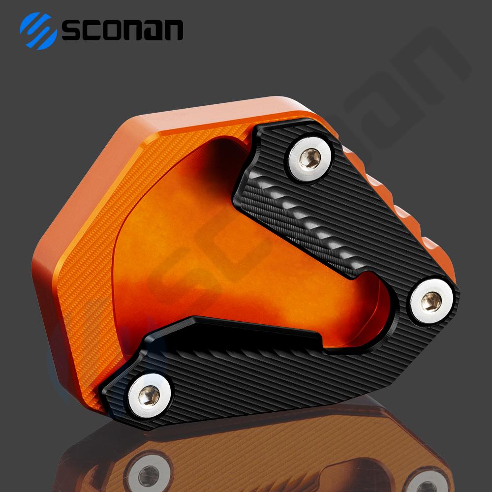 Motorcycle Kickstand Enlarge Plate Side Stand Extension Pad Accessories For KTM 1290 ADV 1290 SAS 1290 SUPER ADVENTURE S -