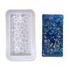 1Pc/9Pcs Listing Silicone Mold Crystal Glue Flash Diamonds Various Shapes Pendant Mold Car Hanging Keychain Material