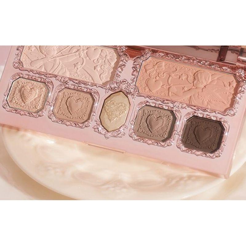 Flower Knows - Strawberry Cupid Makeup Palette - 01 Honey Canele