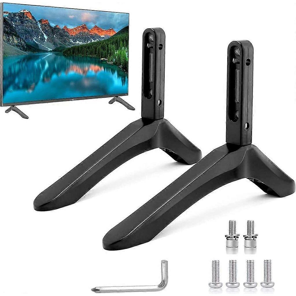 Universal TV Stand 32"-65" Inch, Base TV Table Stand Height Adjustable TV Stand