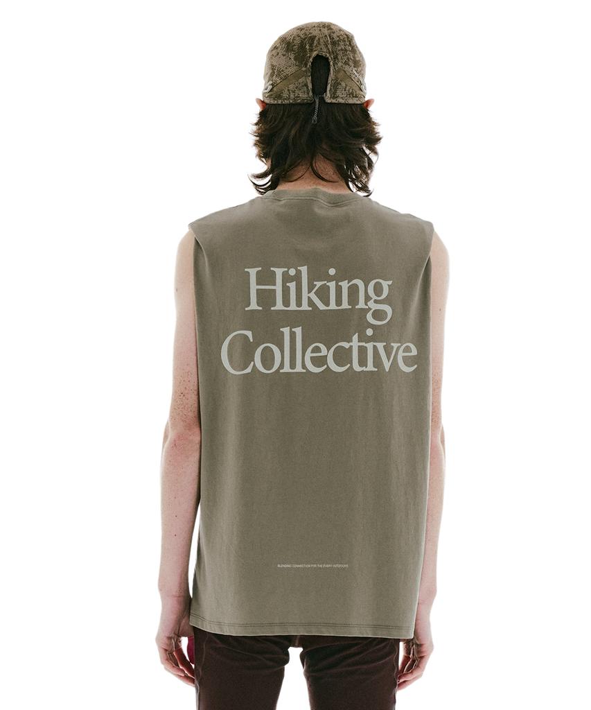 Koldeuwom Raw Cut Sleeveless (Khaki)