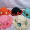 New Handmade Crocheted Cat Hat Big Cat Ears Adult Hat Ruffled Fisherman Hat