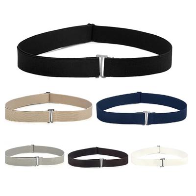 Nouvelle Ceinture Femme Boucle de Ceinture Invisible Plastique Confortable Ceinture Élastique Pour Femmes Hommes Réglable Ceinture Toile Invisible Pour Jeans