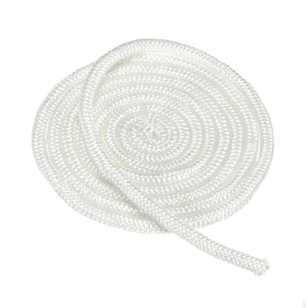Door Gasket Rope 2.2M Heat Resistant Replacement Fireplace Sealing Seal Cord for Workshop