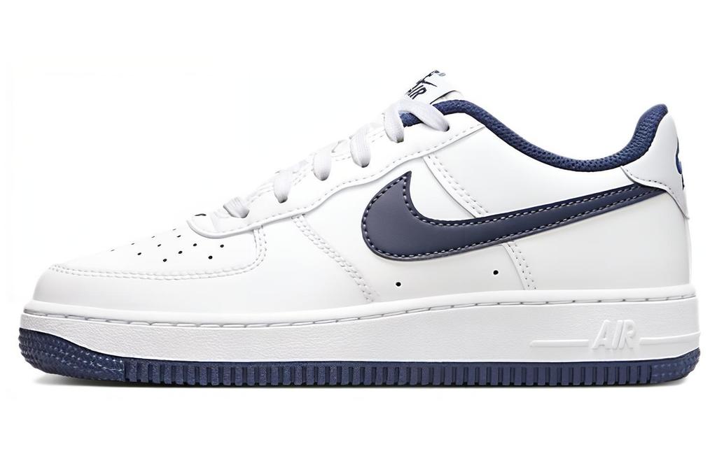 Nike Air Force 1 White Midnight Navy GS FV5948-104