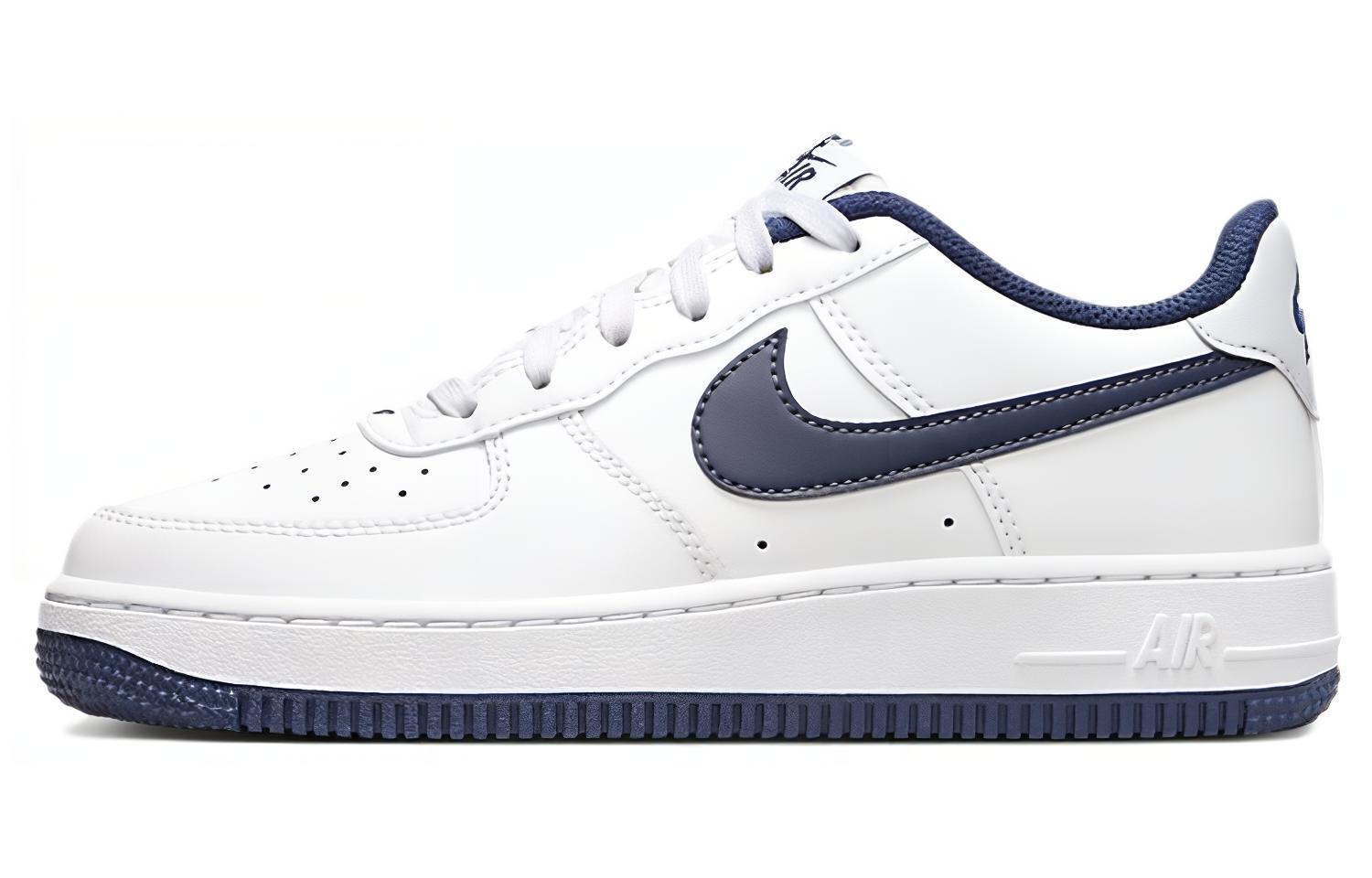 

Nike Air Force 1 White Midnight Navy GS FV5948-104 36.5
