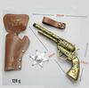 Cowboy Toy Set: Hat, Scarf, Revolver & Leather Holster 
