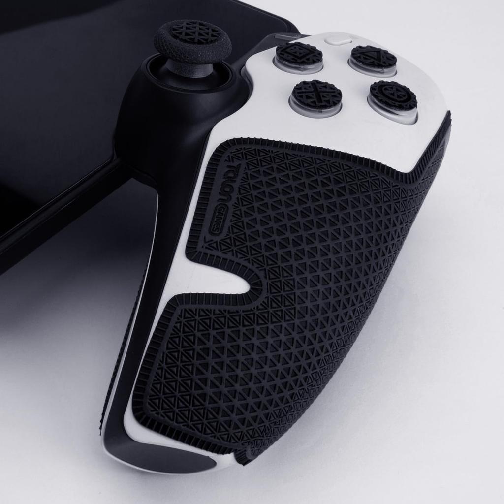 TALONGAMES PS5 Portal Controller Grip Ultra Version with Enhanced Sweat and Button Includes tape and stickers for the PlayStation Includes one set of
