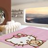 H-Hello Kitty Floor Mat Rectangle Anti-slip Home Soft Badmat Front Door Indoor Outdoor Mat Welcome Doormat