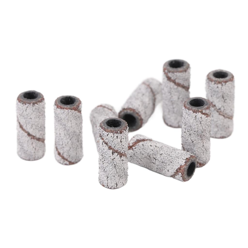 100 szt. Mini wielofunkcyjne przenośne opaski ścierne do paznokci do manicure