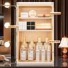 Cosmetic Storage Box Desk Lipstick Powder Dust-proof Storage Rack Large Capacity Perfume Skin Care Dressing Table Organizer Box