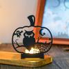 Halloween Schmiedeeisen Heimatmosphäre Dekoration Kerzenständer Kerzenlampe Heim Kreative Dekoration Kerzenhalter