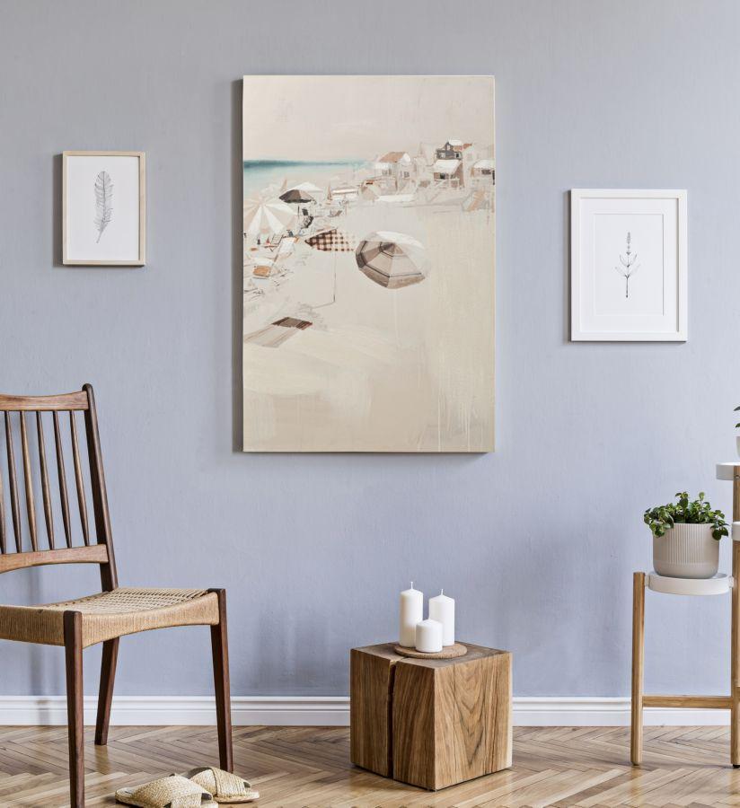 Wall Printing Painting  Beach -B- Cm 80X3X120