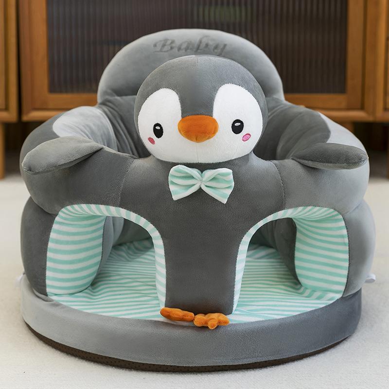 Anti-Drop Baby Learns Seat, Plush Toy Cartoon Baby Learns To Sit On Small Sofa, Anti-Collision, Safe And Odor-Free