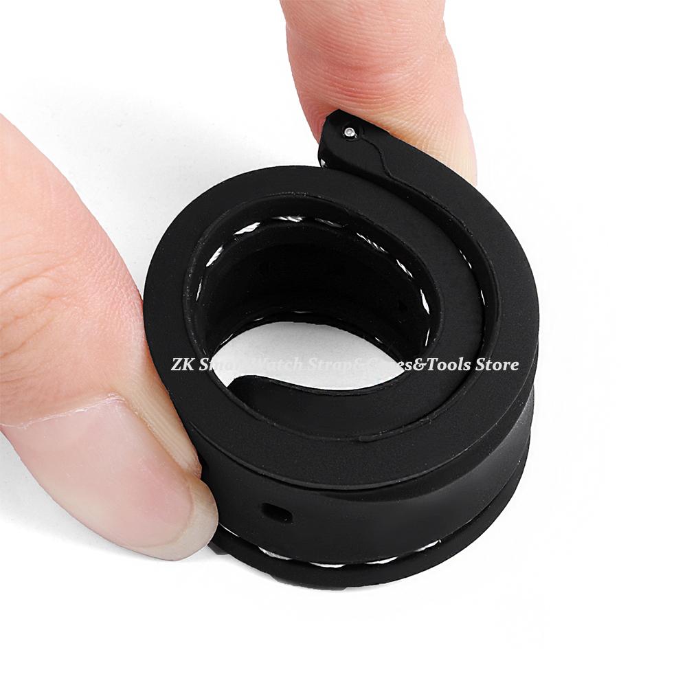 Quick Release Rubber Watch Band 18mm 20mm 22mm 24mm Bracelet for Seiko Silicone Men Women Sport Waterproof with Butterfly Buckle