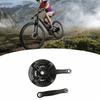 Pedivella Mountain Bike 42T 3 Corone Pedivella Ferro Pedivella Bici Disco Pignone Bici Resistente Biciclette da Strada