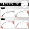 8 Pcs 6In Metal Rings Wrench Ring Organizer For Tools Metal Rings For Crafts Index Card Key Easy Open Close Large Binder Loops F