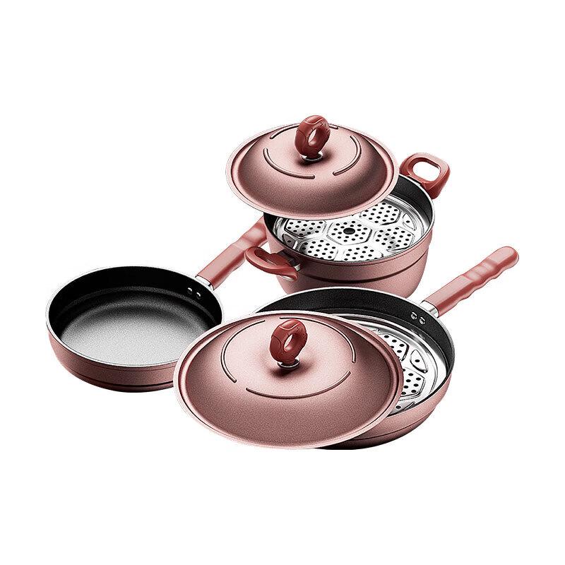 IBF Burgundy Heart 3-Piece Cooking Utensil Set