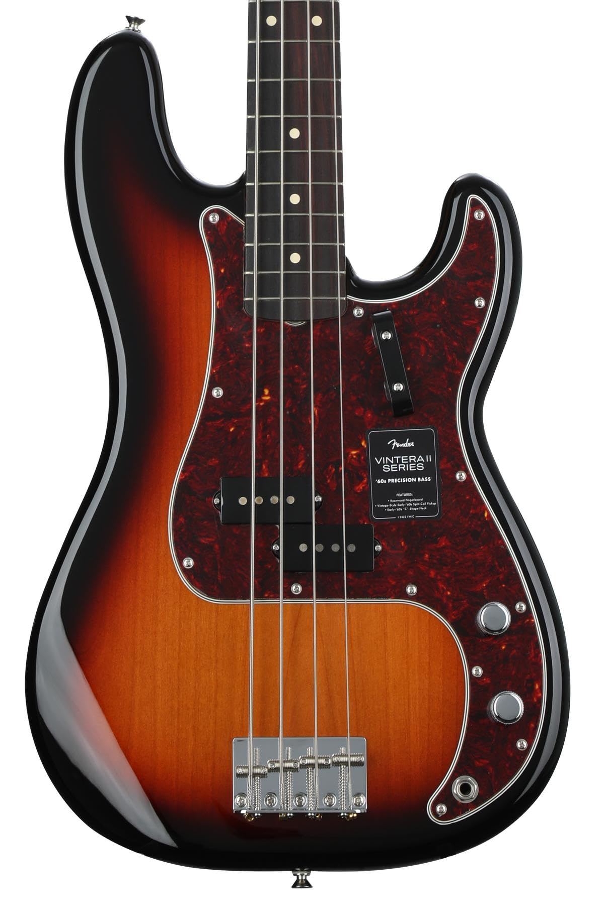 

II 60s Precision Bass Rosewood Fingerboard Sunburst Fender/Vintera 3-Color