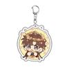 6CM Key Ring Figure Game Ashes Of The Kingdom Anime Acrylic KeyChain With Lu Su Liu Bian Sun Ce Desktop Display Decoration Gift