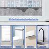 1pc Water Absorbing Felt Strip Roll for Window Use with Backing Designed To Prevent Moisture and Condensation Build Up