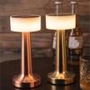 Creative Retro Table Lamp Dimmable Cordless LED Reading Lamp Mood Lighting Touch Sensor Rechargeable Desk Light