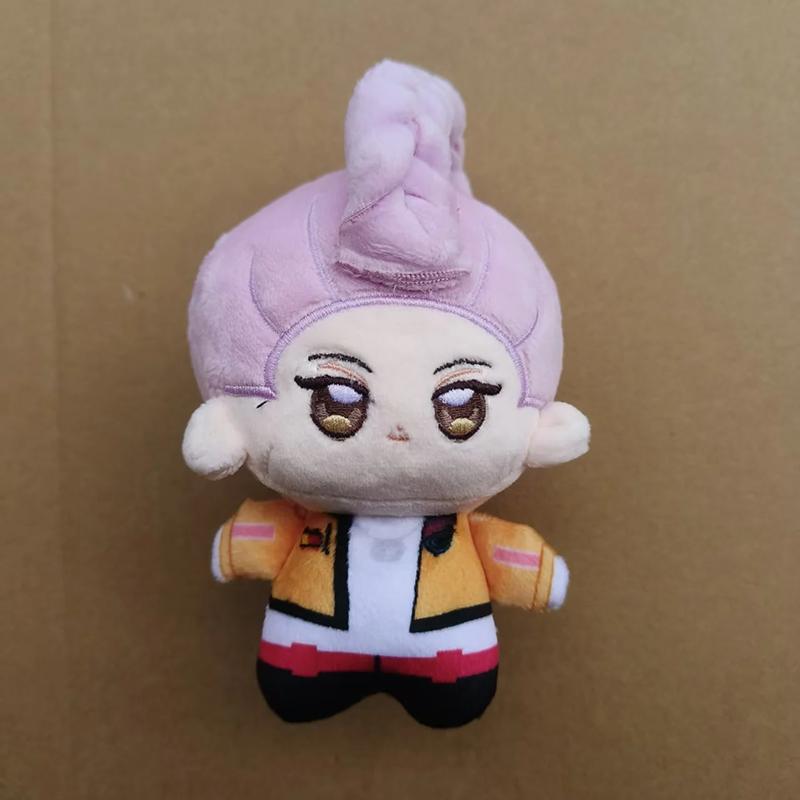 10cm Hunters Zoey Plush Toy Pendant Anime Saja Mira Plushie Doll XMAS Figure Rumi Keychain Dolls Zoey Pendant Birthday Gift