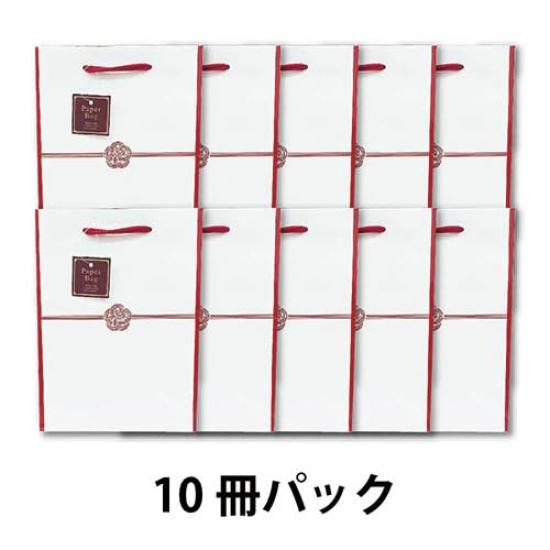 Ehime Paper Gift Paper Plum Bags, Blossom, 10-Pack, GBAG-PL-10P