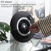 Altoparlante Bluetooth portatile lettore CD album schermo display LED batteria grande da 4000mAh Bluetooth 5.3 doppio altoparlante qualità del suono HIFI