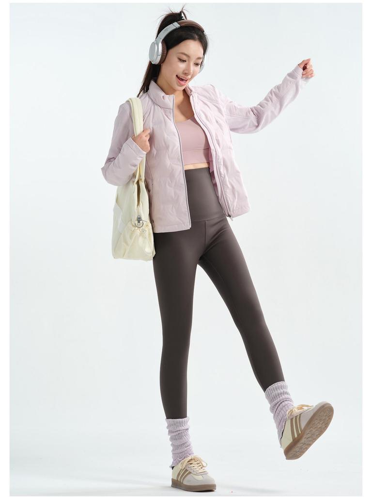 Women's Fleece-Lined High Waist Tummy Control Yoga Pants
