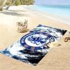 The Blues Print Beach Towel, Large Soft Quick Dry Towel for Beach Camping Swimming