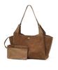 Athe Vanessabruno [Raie] Raie Brown Suede Shoulder Bag L Aaba6E526W2
