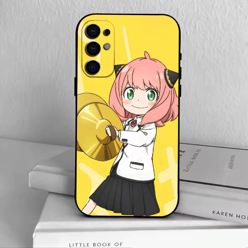 Cute Cute Anya   Phone Case For Samsung S25,S24,S21,S22,S23,S30,Ultra,S20,Plus,Fe,Soft Silicone Black Cover