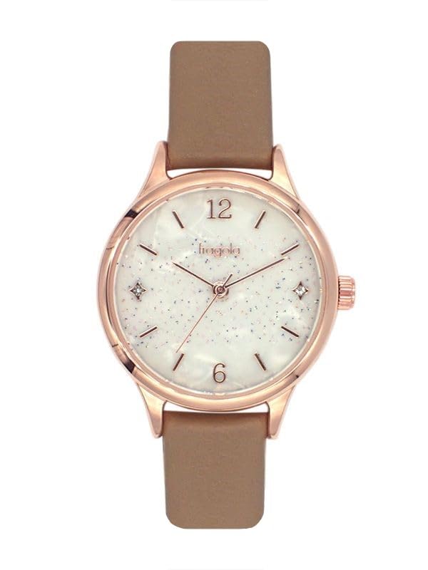 

[Подписаться] Часы fragola Glitter Watch N03022A-1 MOC женские коричневые
