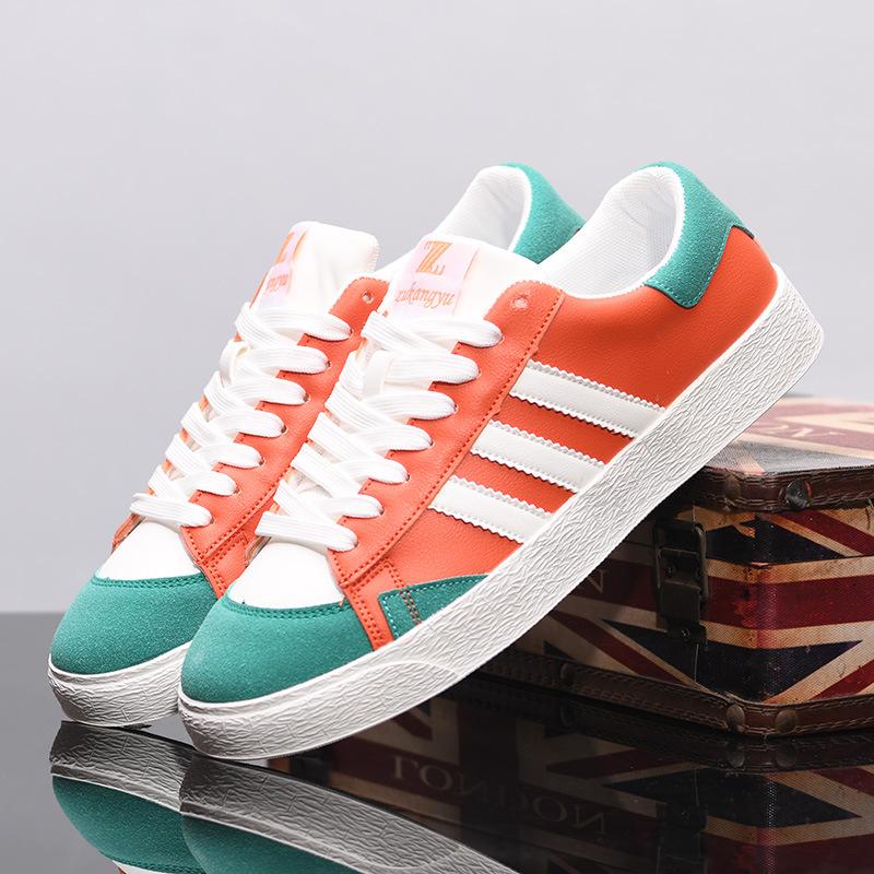 Buty męskie lato nowe buty męskie oddychające modne buty małe białe casualowe buty sportowe męskie buty na deskę męskie wiosna FG2017