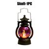 Halloween Decorations LED Ghost Lantern Candle Lights Stump Lanterns Holiday Ambience Ornaments Horror Decoration