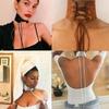 Retro Damen Gothic Faux Wildleder Halsband breiter Kragen Halskette Schmuck Geschenk