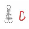 Octopus Deck Peg Spiral Shaped Adjustable Spring Durable Outdoor Camping Octopus Rope Buckle
